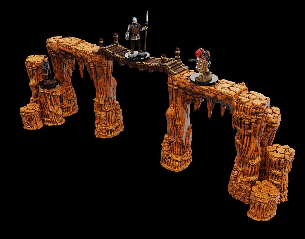 WarLock Tiles Accessory: Dripstone Bridges - Versand: 5-7 Tage nach Bestellung