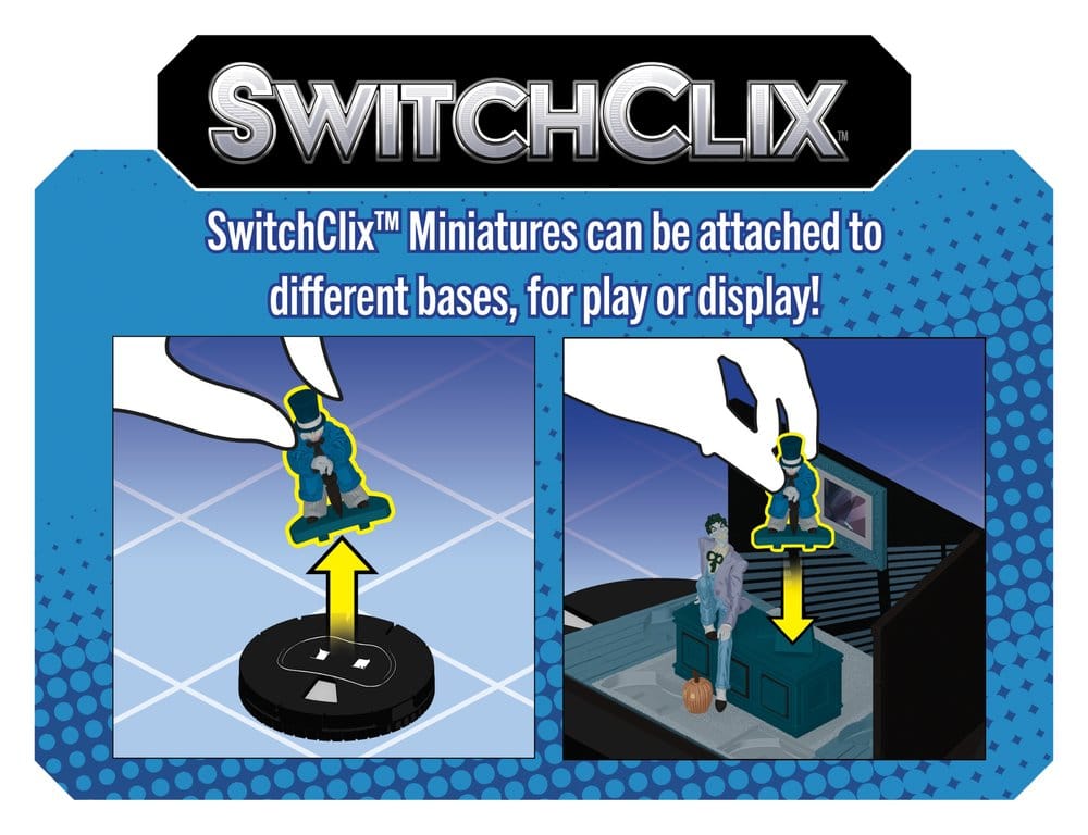 DC HeroClix SwitchClix Minifiguren mit Base The Long Halloween Team Base 23 cm - Preorder - ETA: 25.05.2027