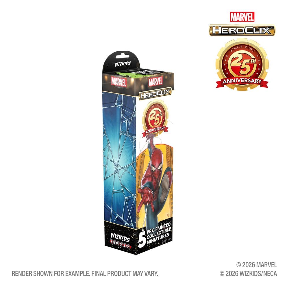 Marvel HeroClix: 25th Anniversary Booster Brick (12) - Preorder - ETA: 25.02.2027
