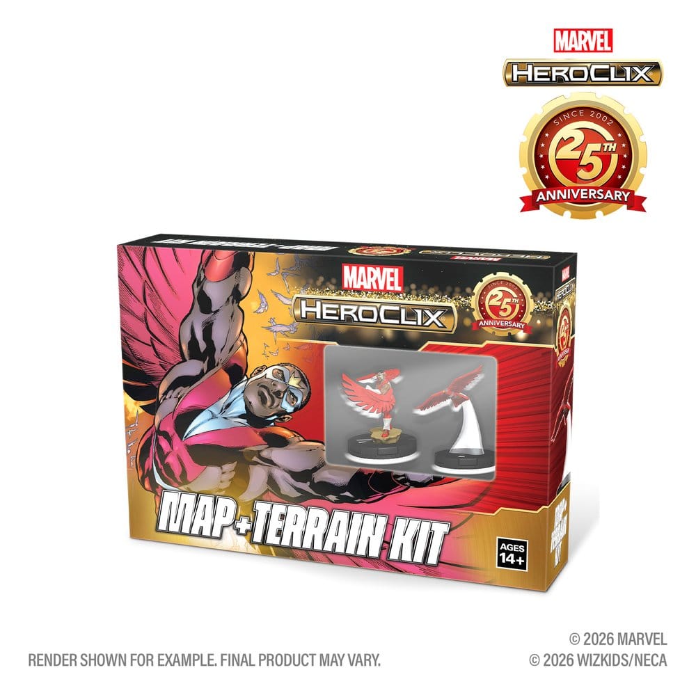 Marvel HeroClix: 25th Anniversary Karten- und Geländeset - Preorder - ETA: 25.02.2027