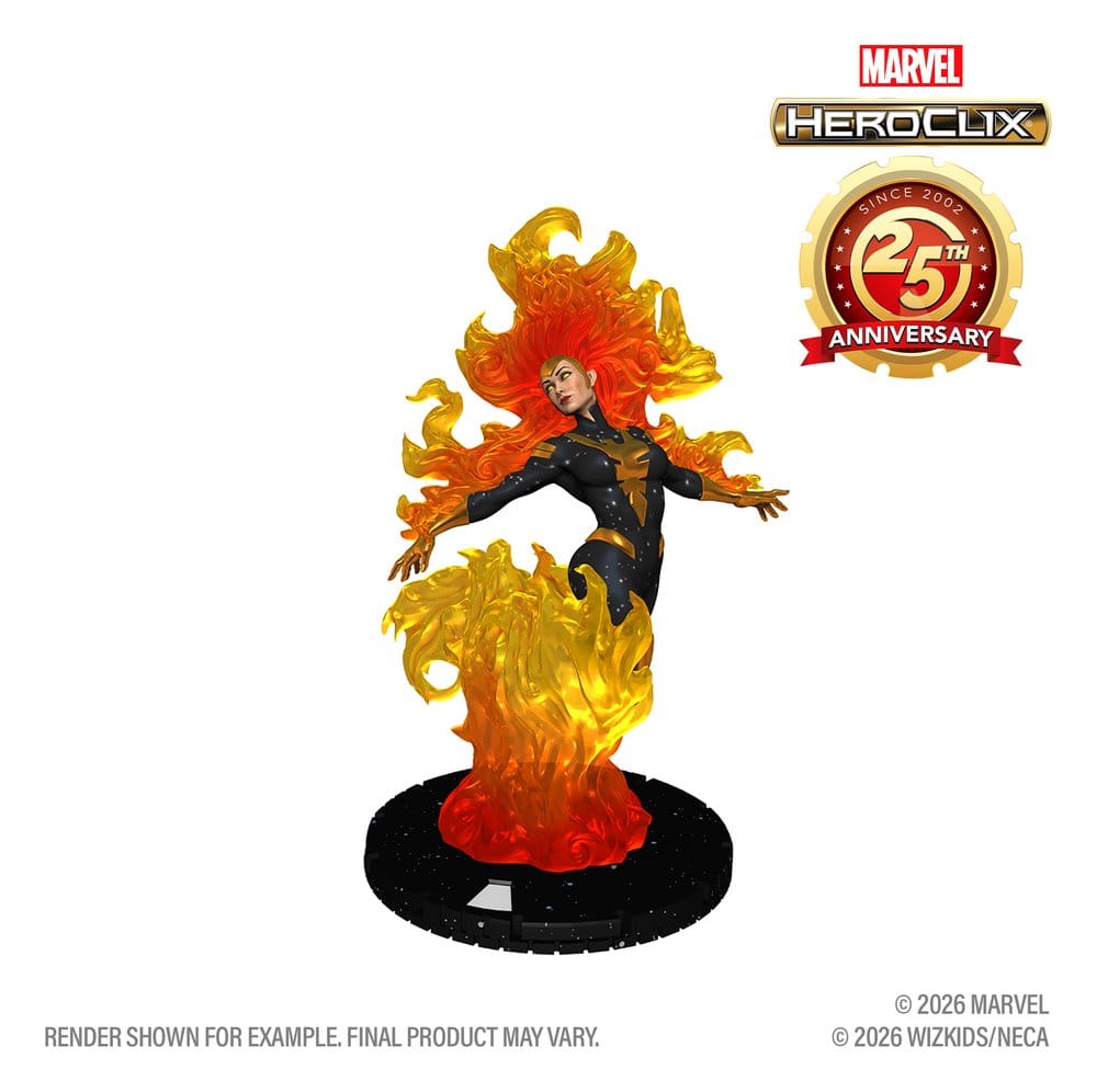 Marvel HeroClix: 25th Anniversary Figur Phoenix 15 cm - Preorder - ETA: 25.02.2027