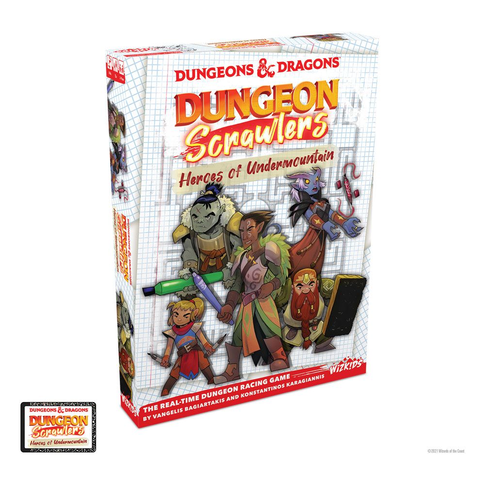 D&D Dungeon Scrawlers: Heroes of Undermountain Brettspiel *Englische Version* - Preorder - ETA: 11.11.2025