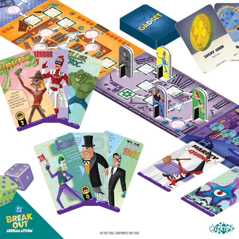 DC Breakout: Arkham Asylum Kartenspiel *Englische Version* - Preorder - ETA: 27.04.2026
