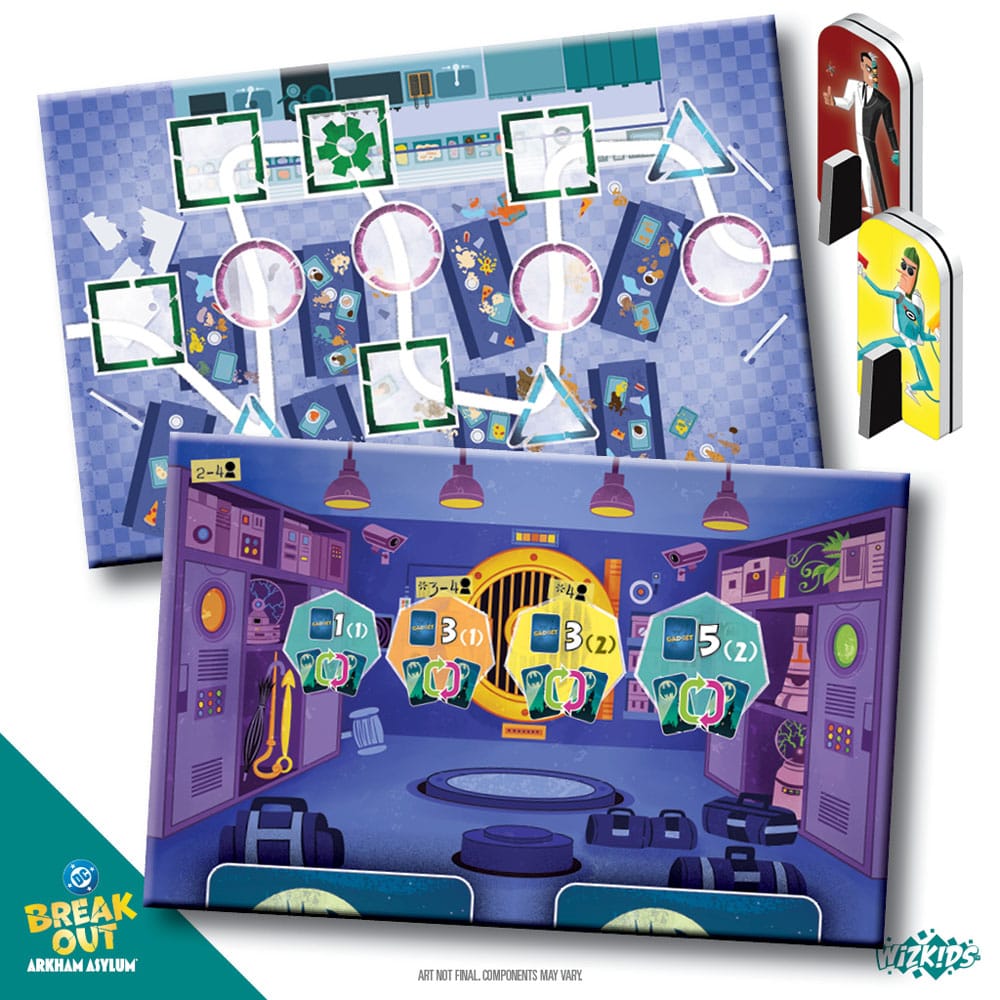 DC Breakout: Arkham Asylum Kartenspiel *Englische Version* - Preorder - ETA: 27.04.2026