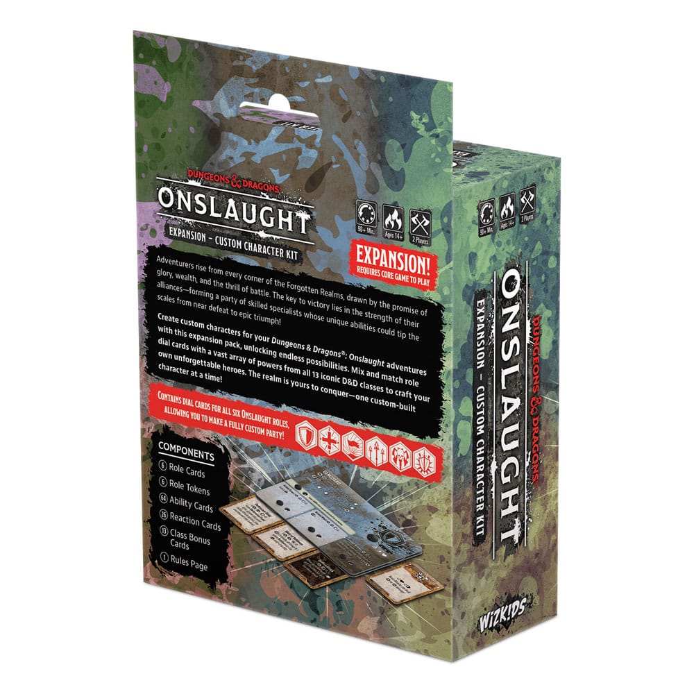 Dungeons & Dragons Spiel-Erweiterung Onslaught Custom Character Kit Expansion *Englische Version* - Preorder - ETA: 27.04.2026