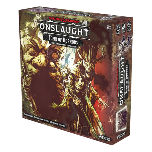 Dungeons & Dragons Spiel-Erweiterung Onslaught Tomb of Horrors - Maps & Monsters Expansion *Englische Version* - Preorder - ETA: 27.04.2026