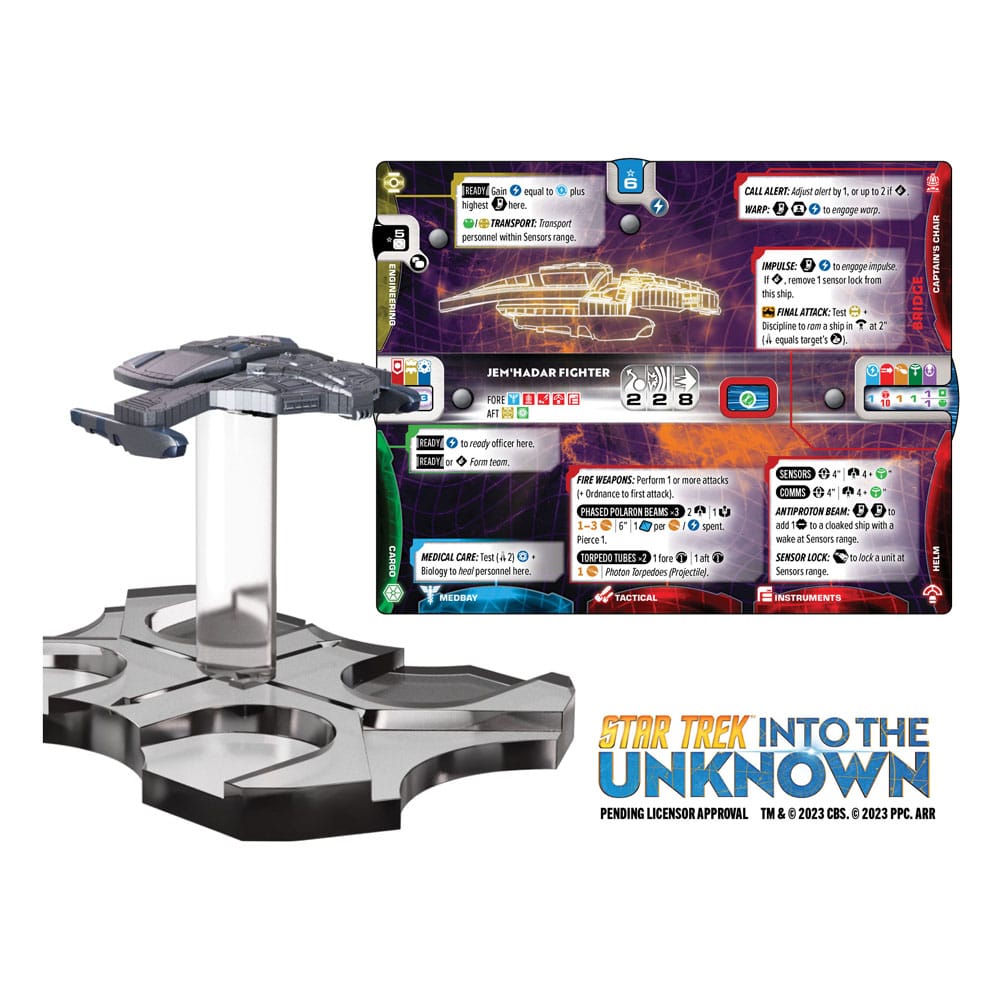 Star Trek: Into the Unknown Miniaturen-Spiel-Erweiterung Federation vs. Dominion Core *Englische Version* - Versand: 5-7 Tage nach Bestellung