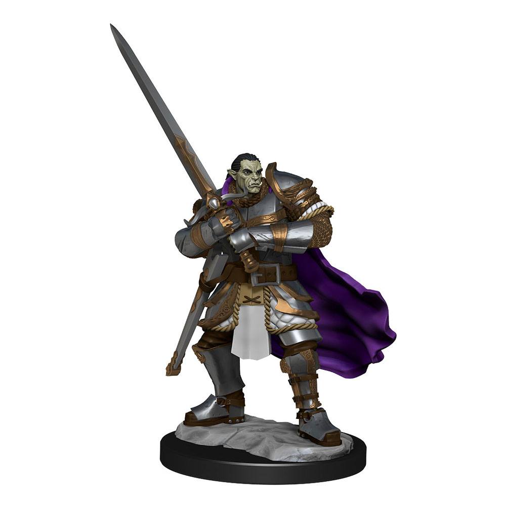 D&D Nolzur's Marvelous Miniatures Miniaturen unbemalt Half-Orc Paladin Male Umkarton (2) - Preorder - ETA: 25.11.2025