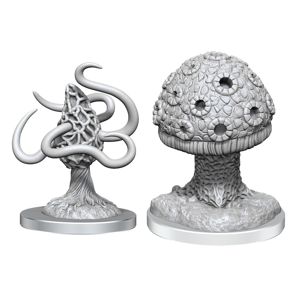 D&D Nolzur's Marvelous Miniatures Miniaturen unbemalt 2er-Pack Shrieker & Violet Fungus - Preorder - ETA: 02.10.2025