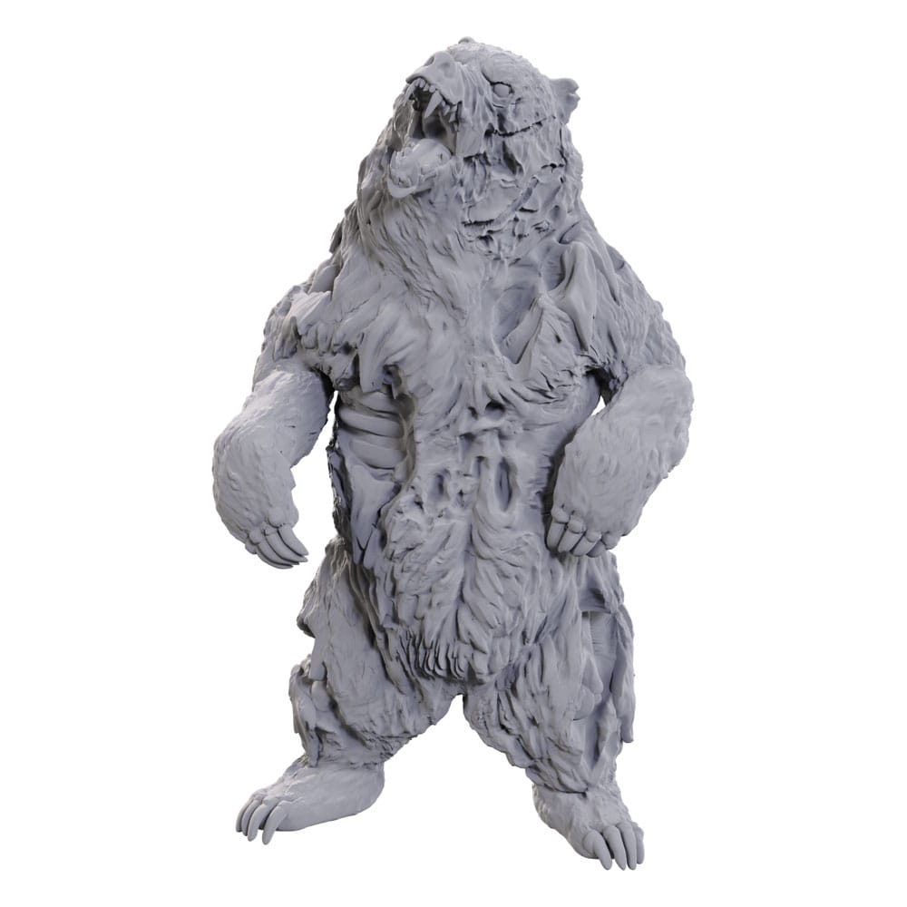 WizKids Deep Cuts Miniatur unbemalt Zombie Grizzly Bear - Preorder - ETA: 19.10.2025