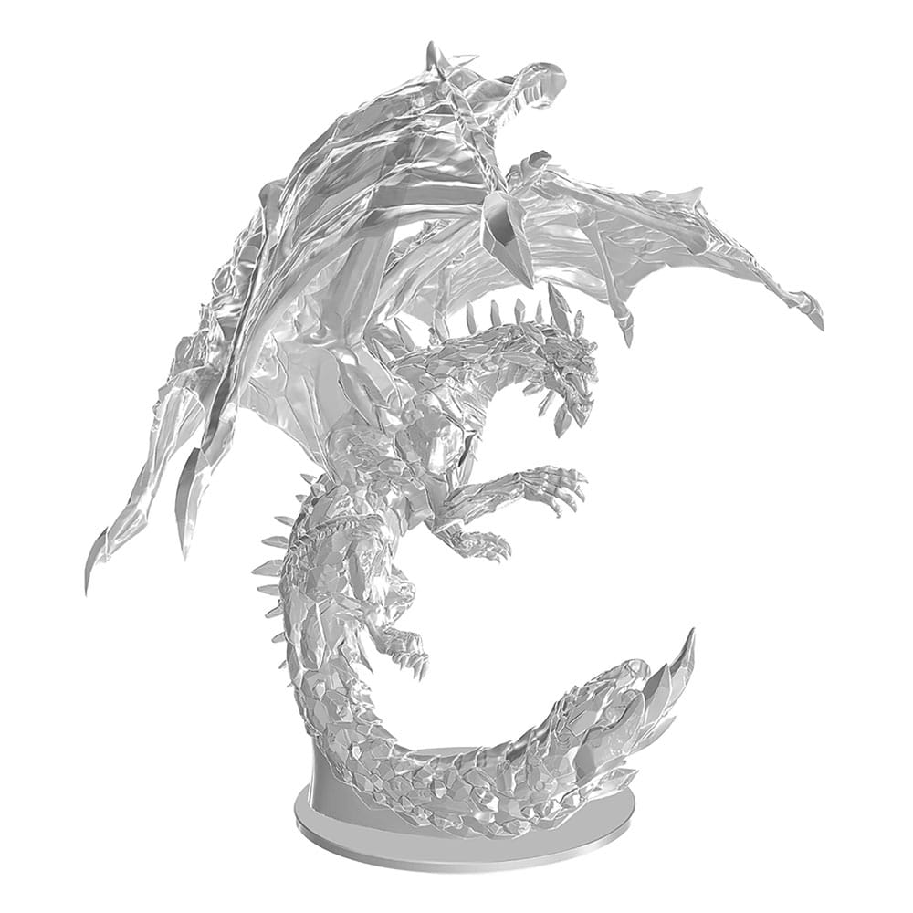 D&D Nolzur's Marvelous Miniatures Miniaturen unbemalt Adult Amethyst Dragon 38 cm - Preorder - ETA: 25.08.2026