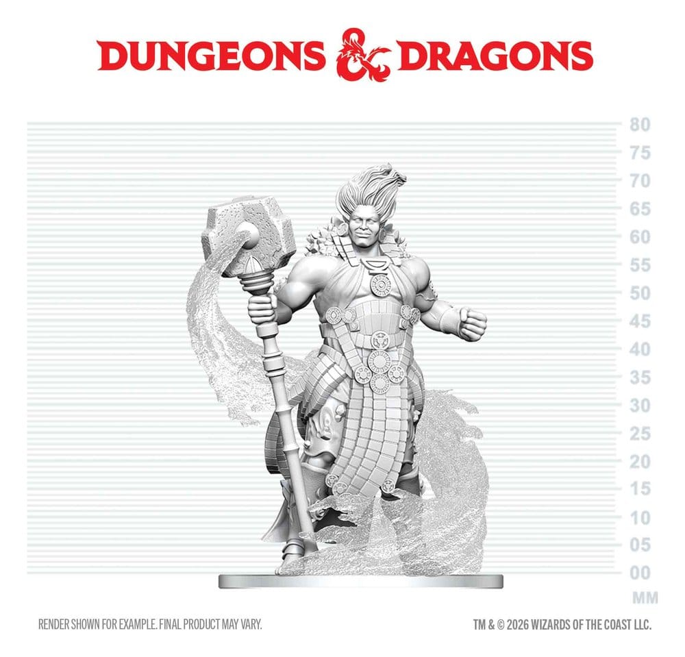 D&D Nolzur's Wunderbare Miniaturen Minifigur Dao 6 cm - Preorder - ETA: 22.10.2026