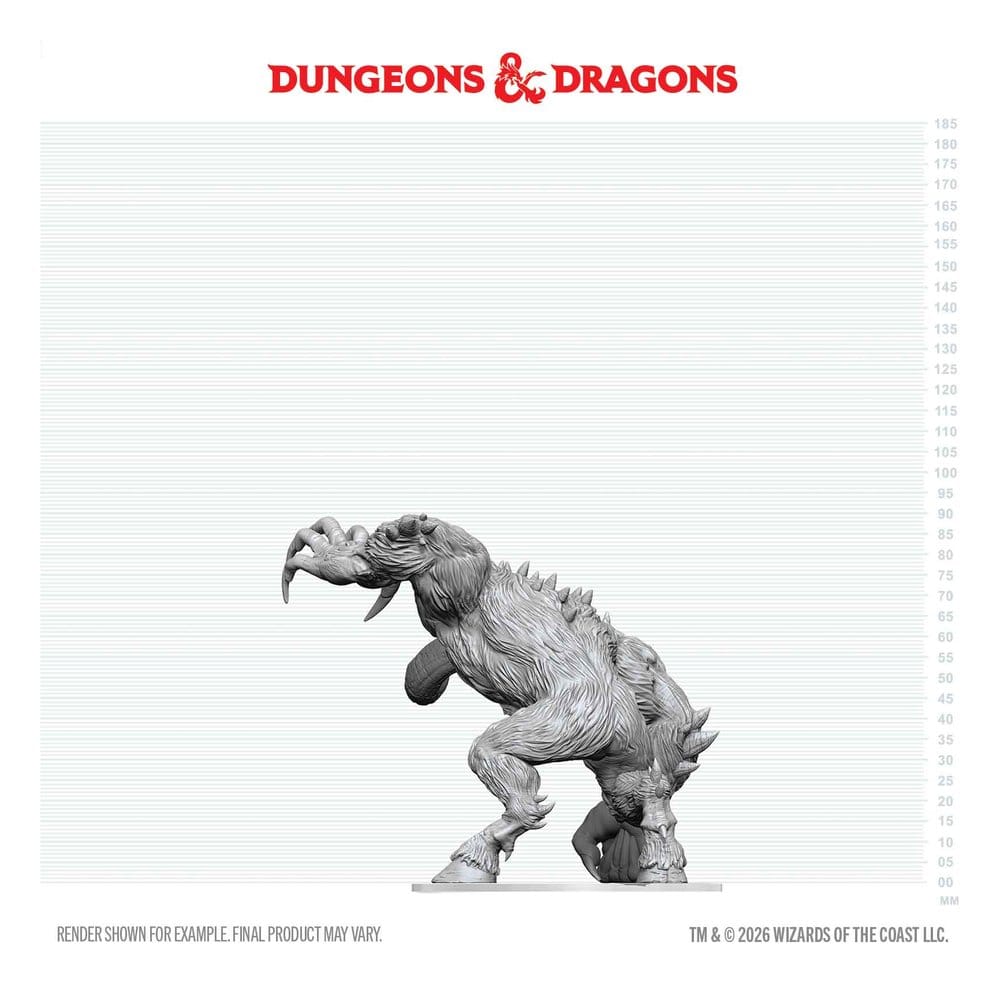 D&D Nolzur's Marvelous Miniatures Boxed Miniatur unbemalt Goristro 15 cm - Preorder - ETA: 25.10.2026