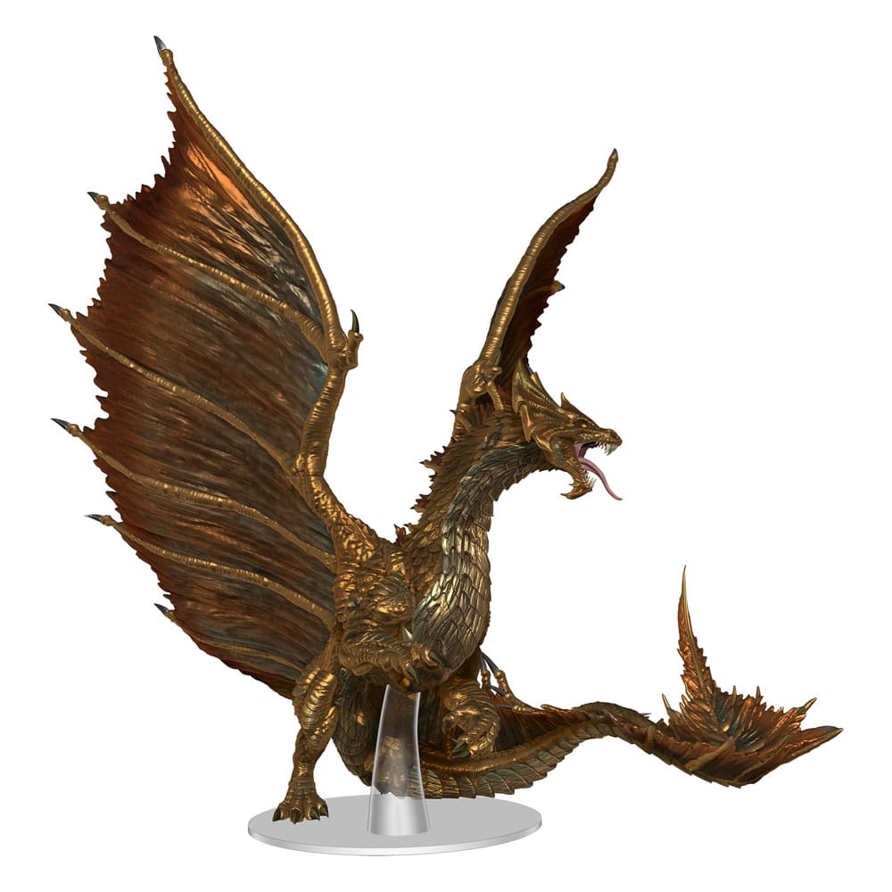 D&D Icons of the Realms Statue Adult Brass Dragon 30 cm - Preorder - ETA: 19.10.2025