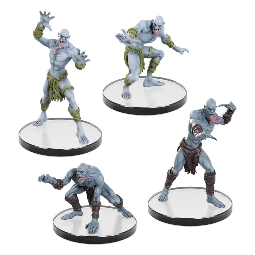 D&D Icons of the Realms Miniaturen vorbemalt Undead Armies - Ghouls & Ghasts Set - Versand: 7 Tage nach Bestellung