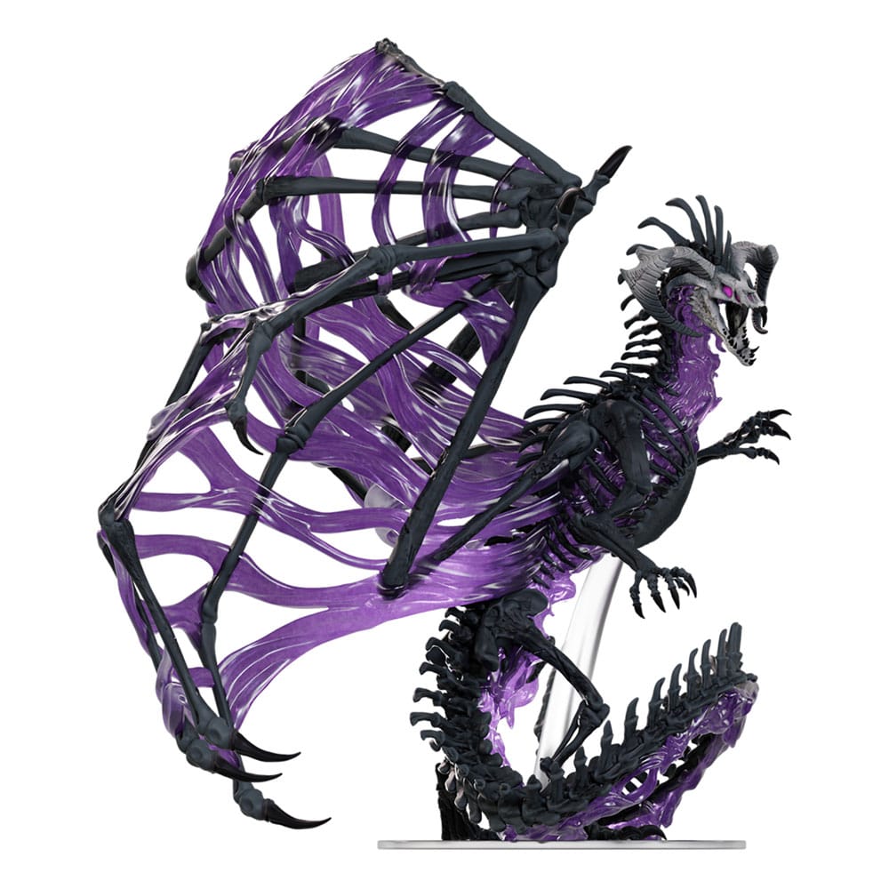 D&D Icons of the Realms Boxed Miniaturen vorbemalt Black Dracolich 30 cm - Preorder - ETA: 02.10.2025