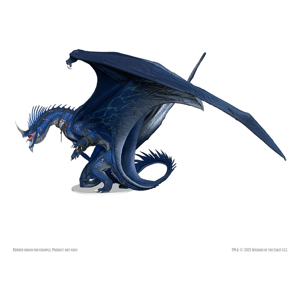 D&D Icons of the Realms Boxed Miniaturen vorbemalt Ancient Blue Dragon 20 cm - Preorder - ETA: 25.02.2026