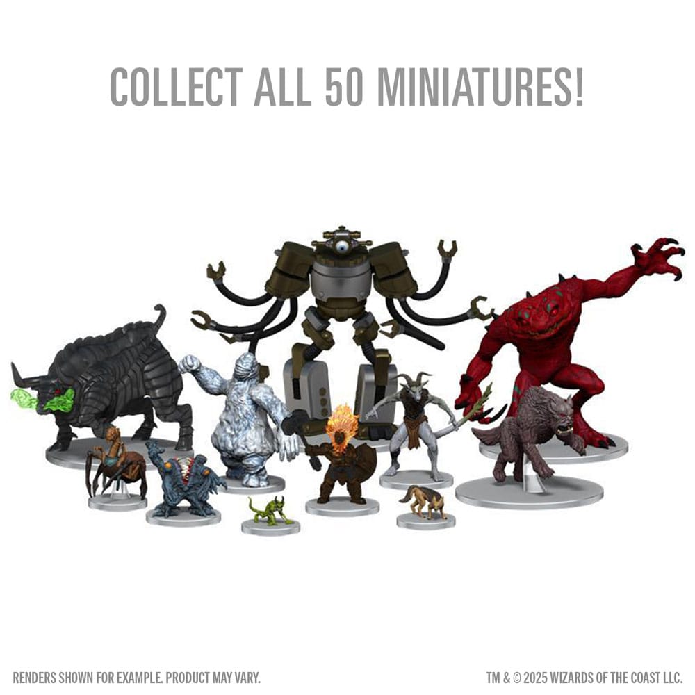 D&D Icons of the Realms: Monster Menagerie Revisited Booster Brick (10) - Preorder - ETA: 01.04.2026