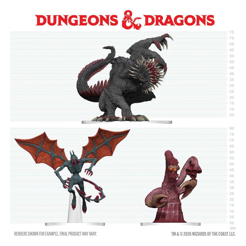 D&D Icons of the Realms Boxed Miniaturen vorbemalt Maddening Monsters of Ravenloft - Preorder - ETA: 28.12.2026