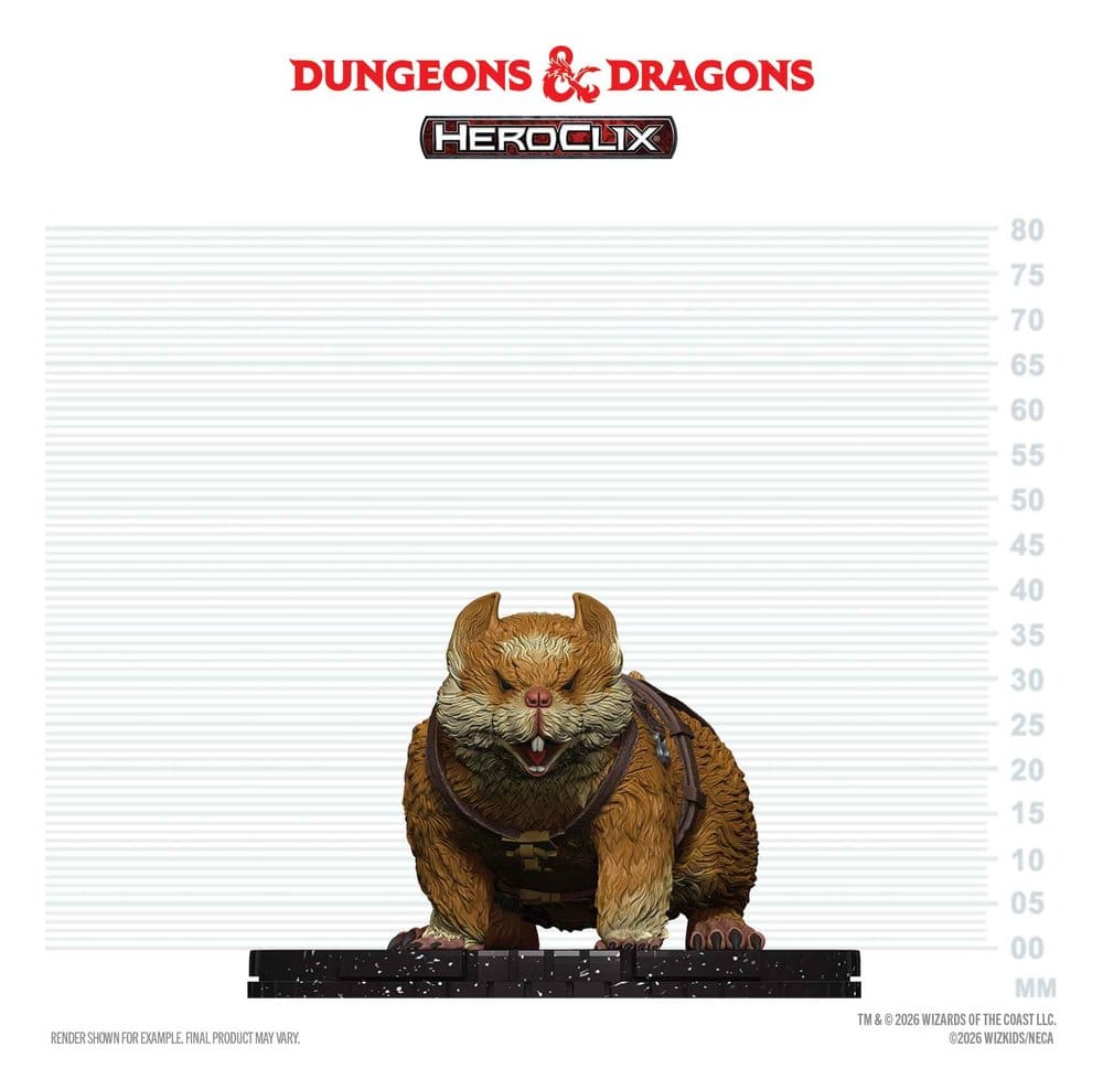Dungeons & Dragons HeroClix: Giant Minifigur Space Hamster - Preorder - ETA: 28.12.2026