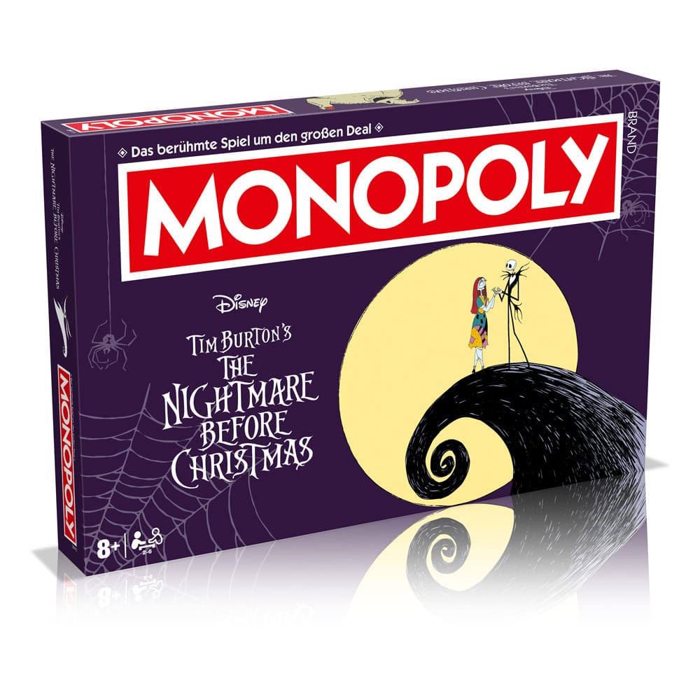 Monopoly Brettspiel Nightmare Before Christmas *Deutsche Version* - Preorder - ETA: 25.11.2025