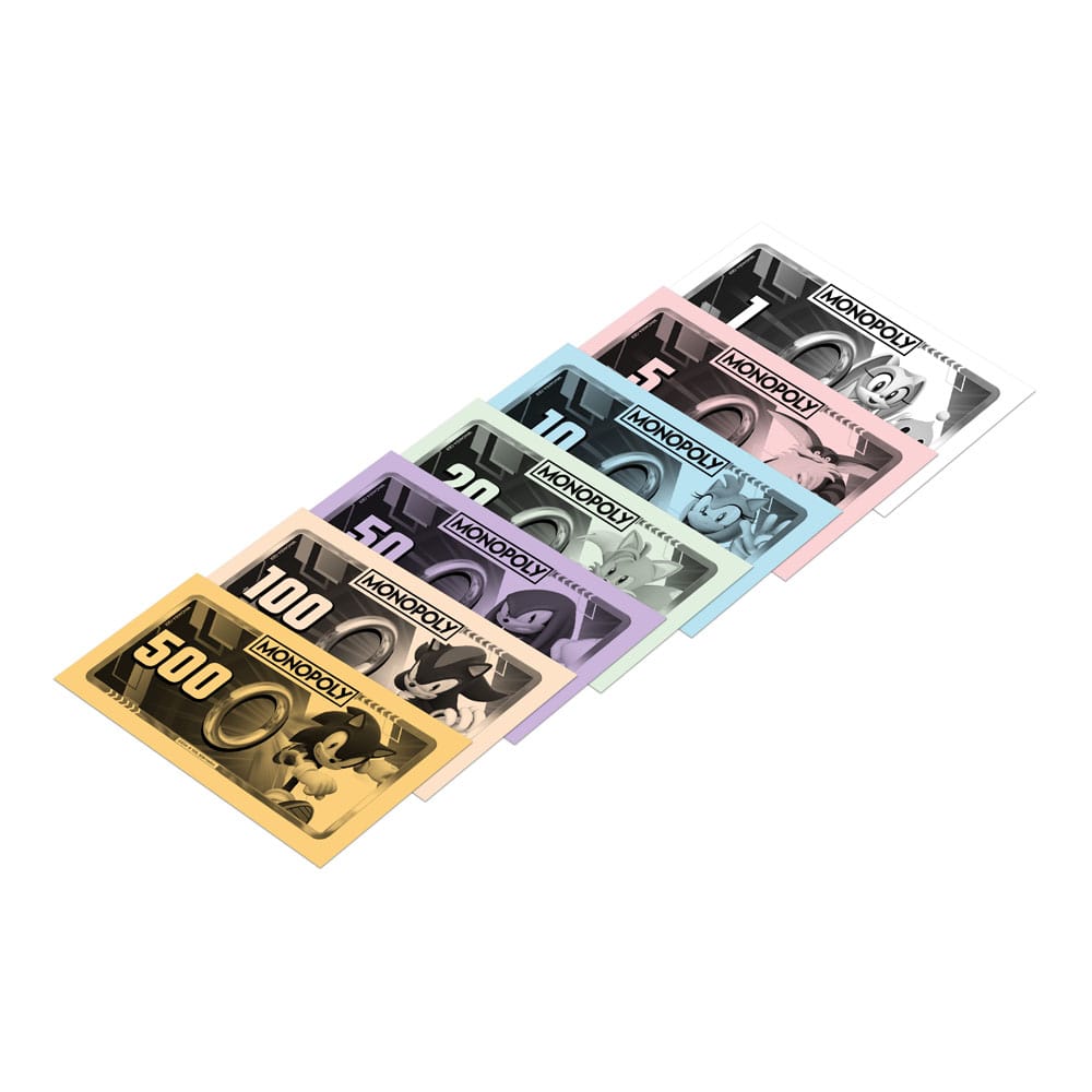 Monopoly Brettspiel Sonic the Hedgehog *Deutsche Version* - Versand: 5-7 Tage nach Bestellung