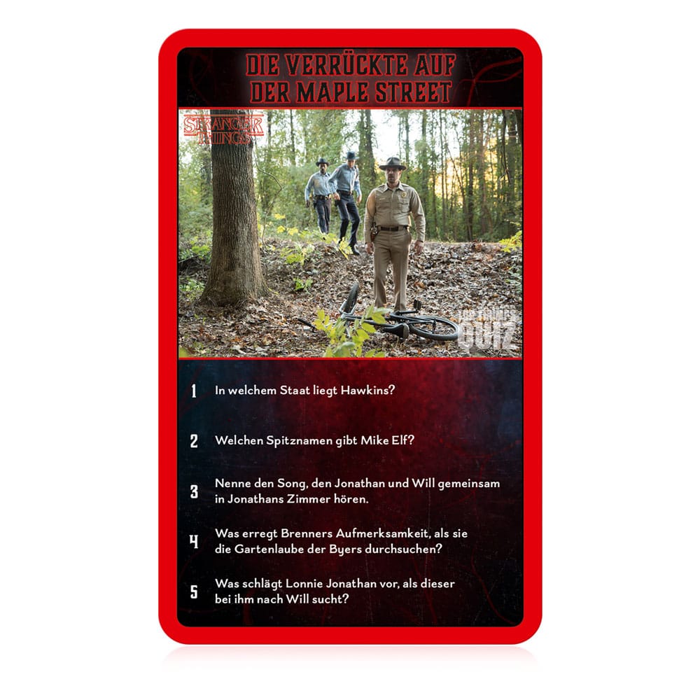 Stranger Things Kartenspiel Top Trumps Quiz *Deutsche Version* - Versand: 5-7 Tage nach Bestellung