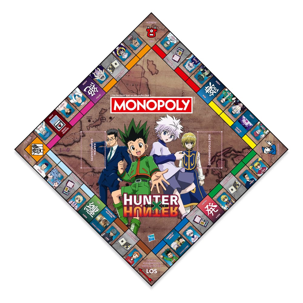 Monopoly Brettspiel Hunter x Hunter *Deutsche Version* - Preorder - ETA: 24.10.2025