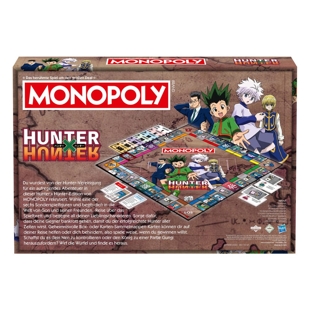 Monopoly Brettspiel Hunter x Hunter *Deutsche Version* - Preorder - ETA: 24.10.2025