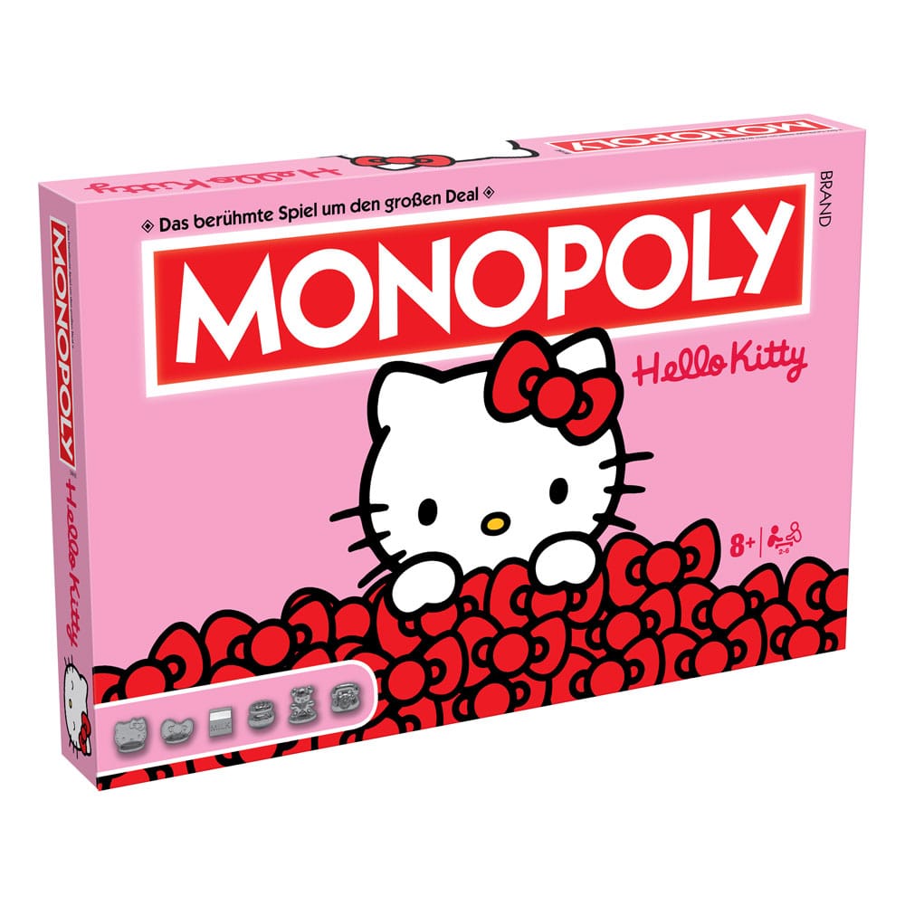 Monopoly Brettspiel Hello Kitty *Deutsche Version* - Versand: 5-7 Tage nach Bestellung