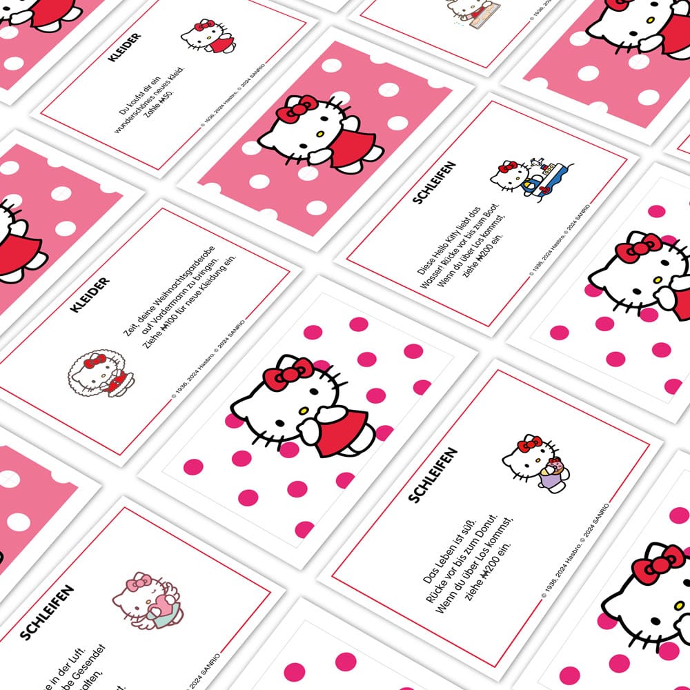 Monopoly Brettspiel Hello Kitty *Deutsche Version* - Versand: 5-7 Tage nach Bestellung