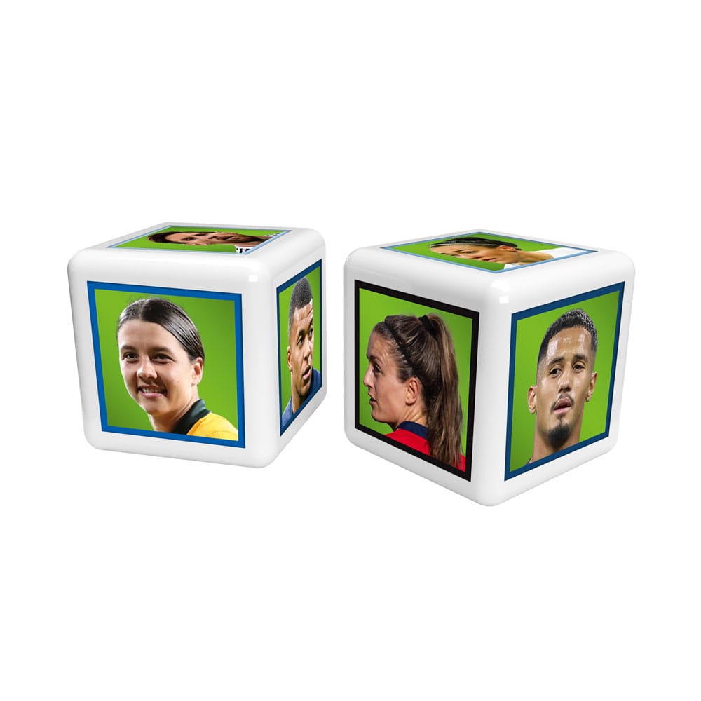 Weltfussballstars Strategiespiel Top Trumps Match - The Crazy Cube Game Green Version - Versand: 5-7 Tage nach Bestellung