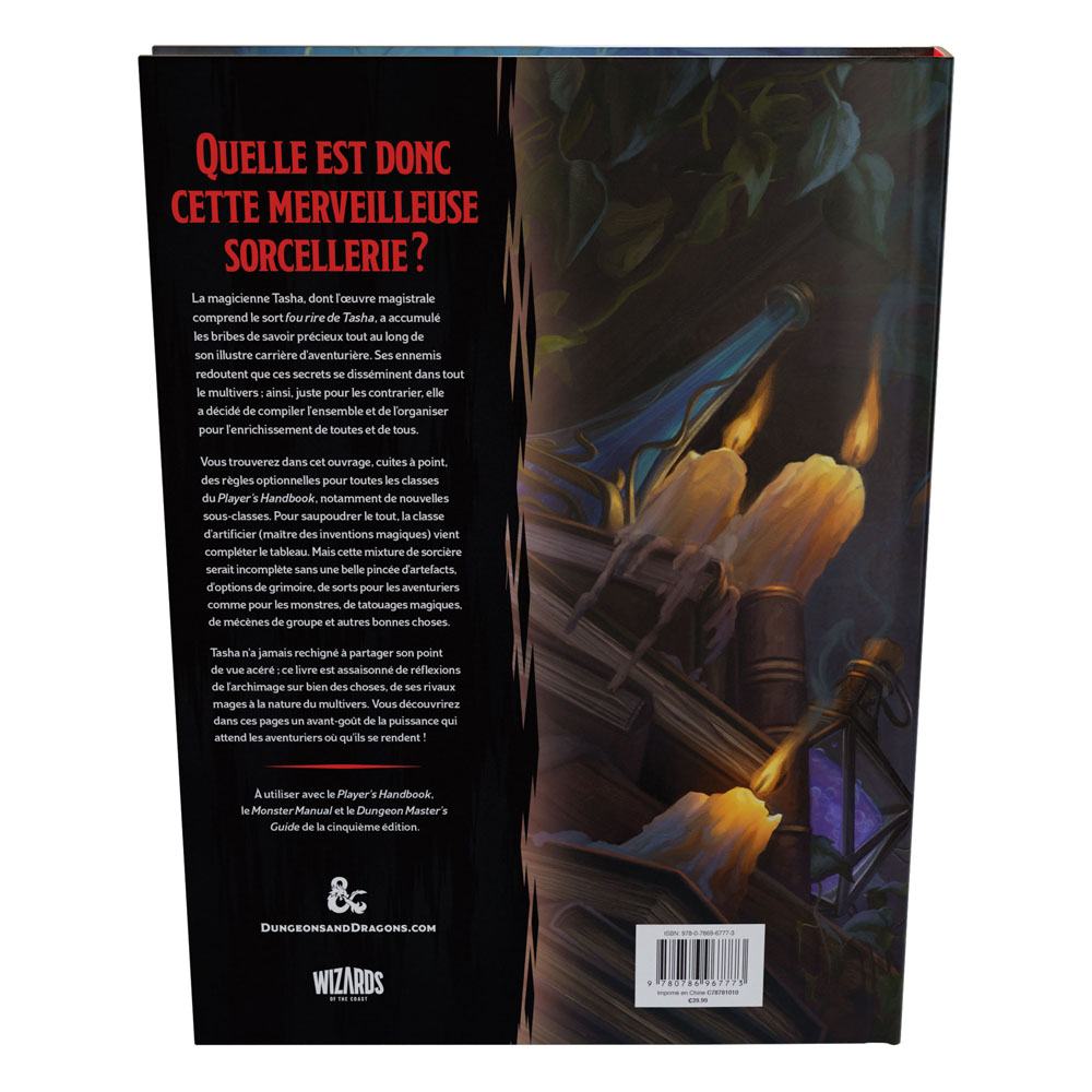Dungeons & Dragons RPG Le Chaudron des Merveilles de Tasha französisch - Versand: 5-7 Tage nach Bestellung