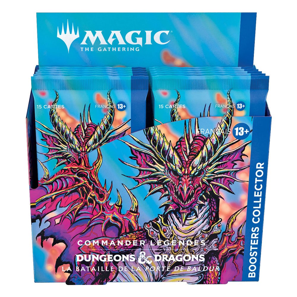 Magic the Gathering Commander Légendes : la bataille de la Porte de Baldur Sammler Booster Display (12) französisch - sofort verfügbar