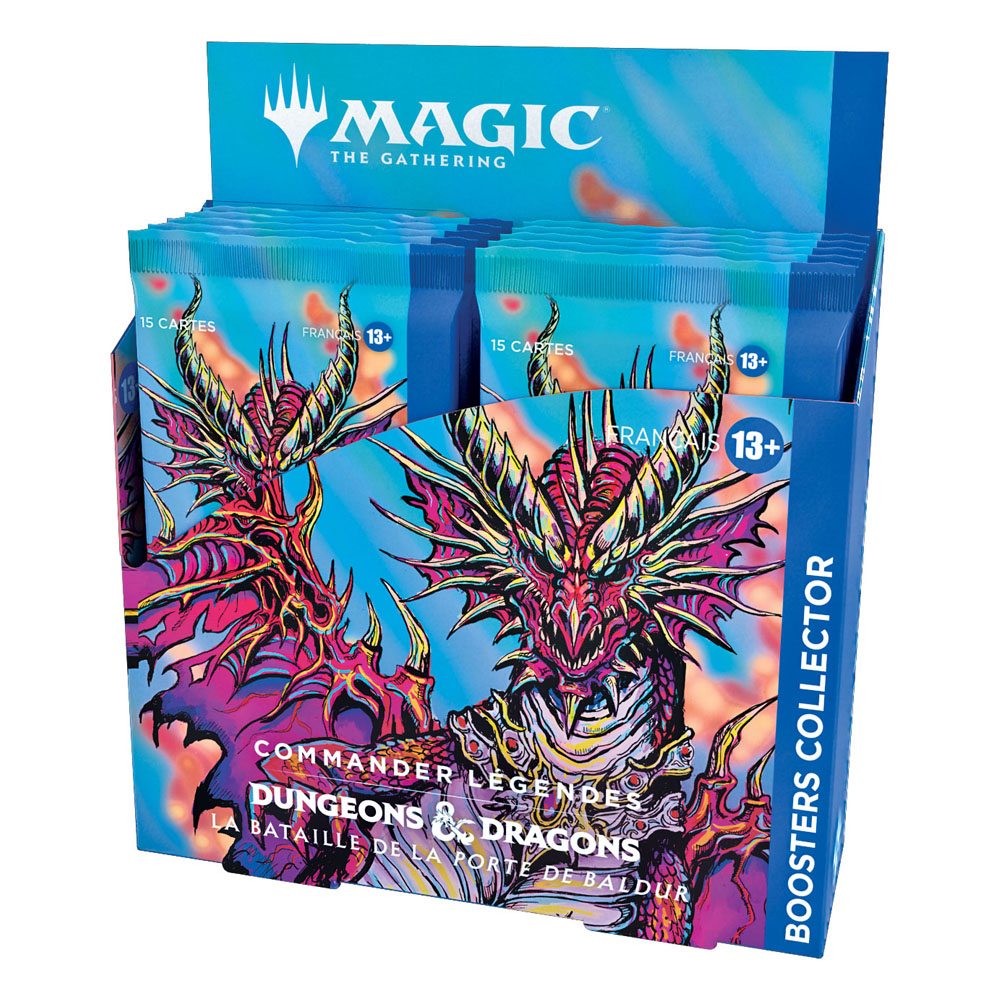 Magic the Gathering Commander Légendes : la bataille de la Porte de Baldur Sammler Booster Display (12) französisch - sofort verfügbar