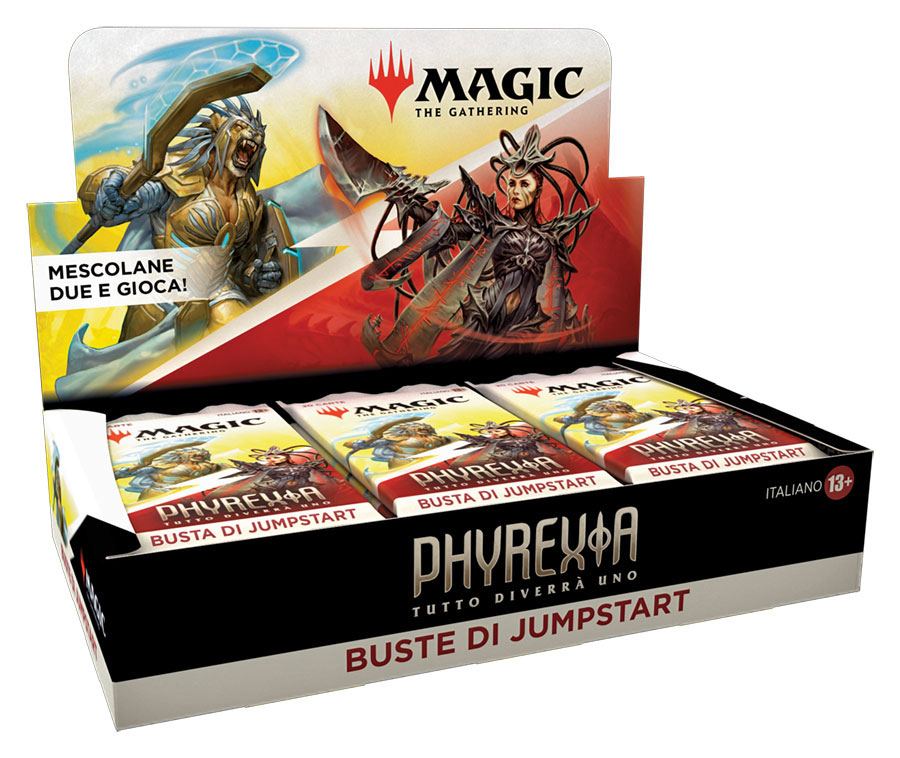 Magic the Gathering Phyrexia: Tutto Diverrà Uno Jumpstart-Booster Display (18) italienisch - sofort verfügbar