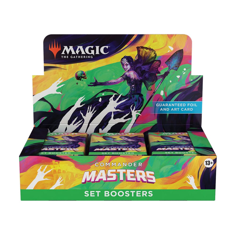 Magic the Gathering Commander Masters Set-Booster Display (24) englisch - sofort verfügbar