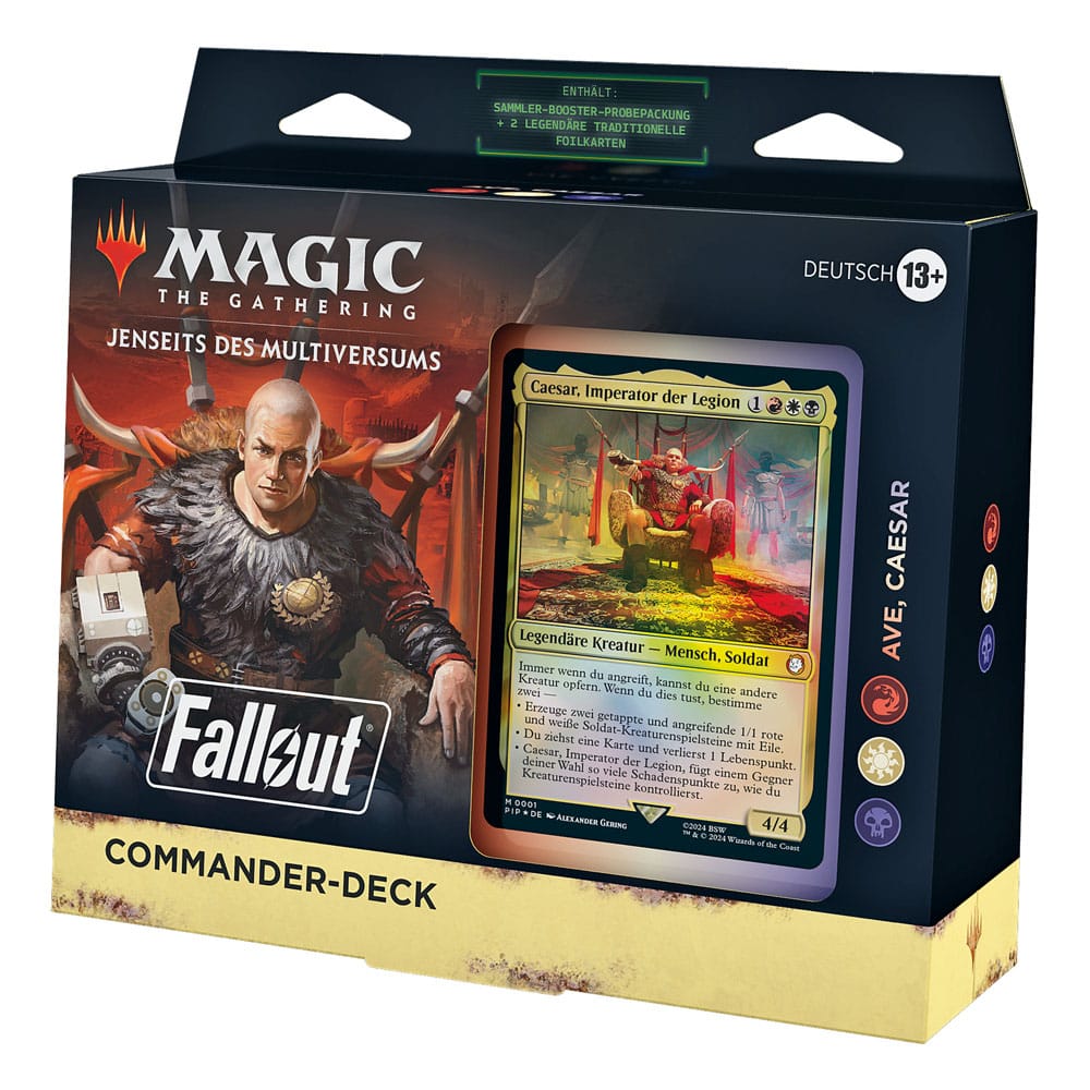 Magic the Gathering Jenseits des Multiversums: Fallout Commander-Decks Display (4) deutsch - Preorder - ETA: 19.11.2025
