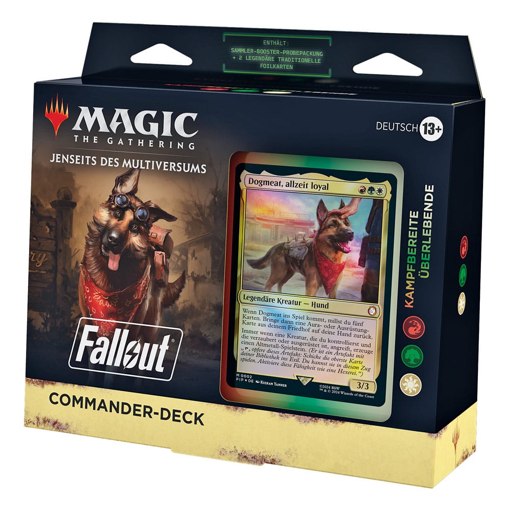 Magic the Gathering Jenseits des Multiversums: Fallout Commander-Decks Display (4) deutsch - Preorder - ETA: 19.11.2025