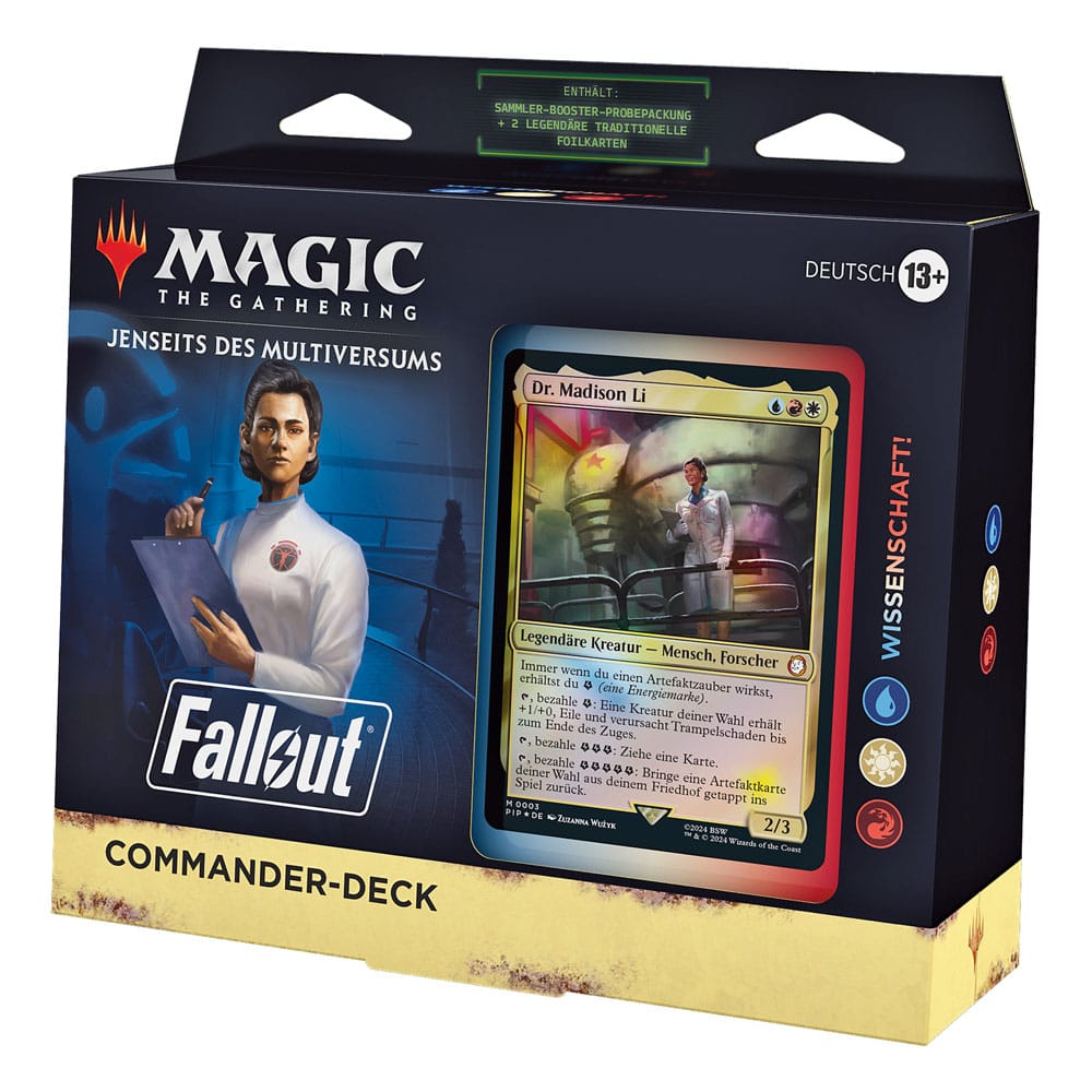 Magic the Gathering Jenseits des Multiversums: Fallout Commander-Decks Display (4) deutsch - Preorder - ETA: 19.11.2025