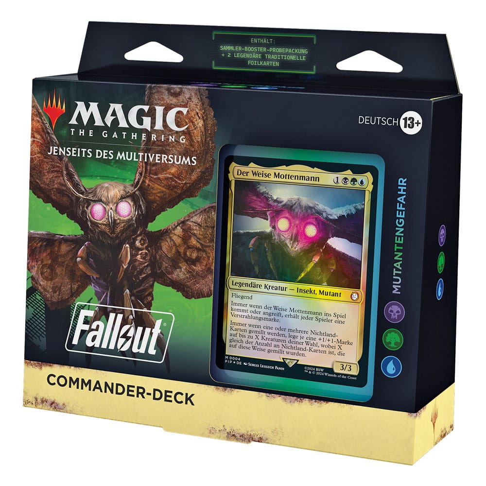 Magic the Gathering Jenseits des Multiversums: Fallout Commander-Decks Display (4) deutsch - Preorder - ETA: 19.11.2025