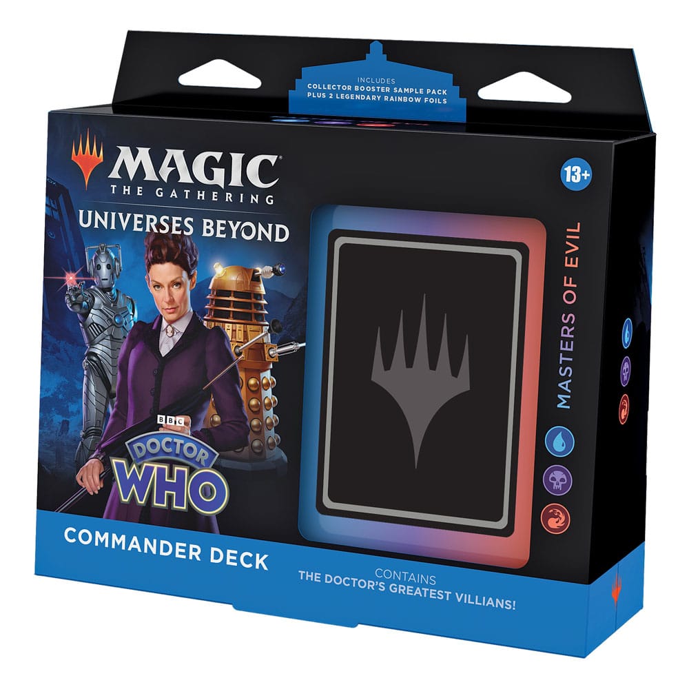 Magic the Gathering Universes Beyond: Doctor Who Commander-Decks Display (4) englisch - Preorder - ETA: 08.05.2025