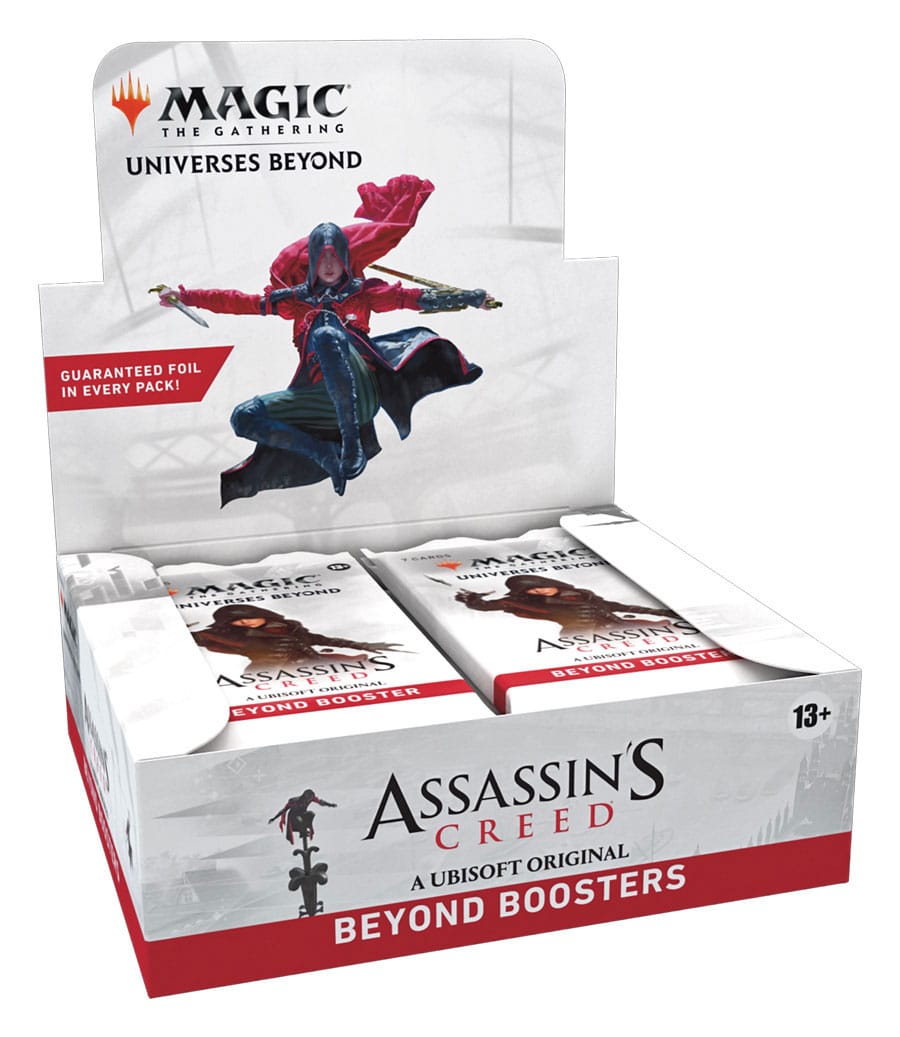 Magic the Gathering Universes Beyond: Assassin's Creed Beyond-Booster Display (24) englisch - Preorder - ETA: 28.10.2025