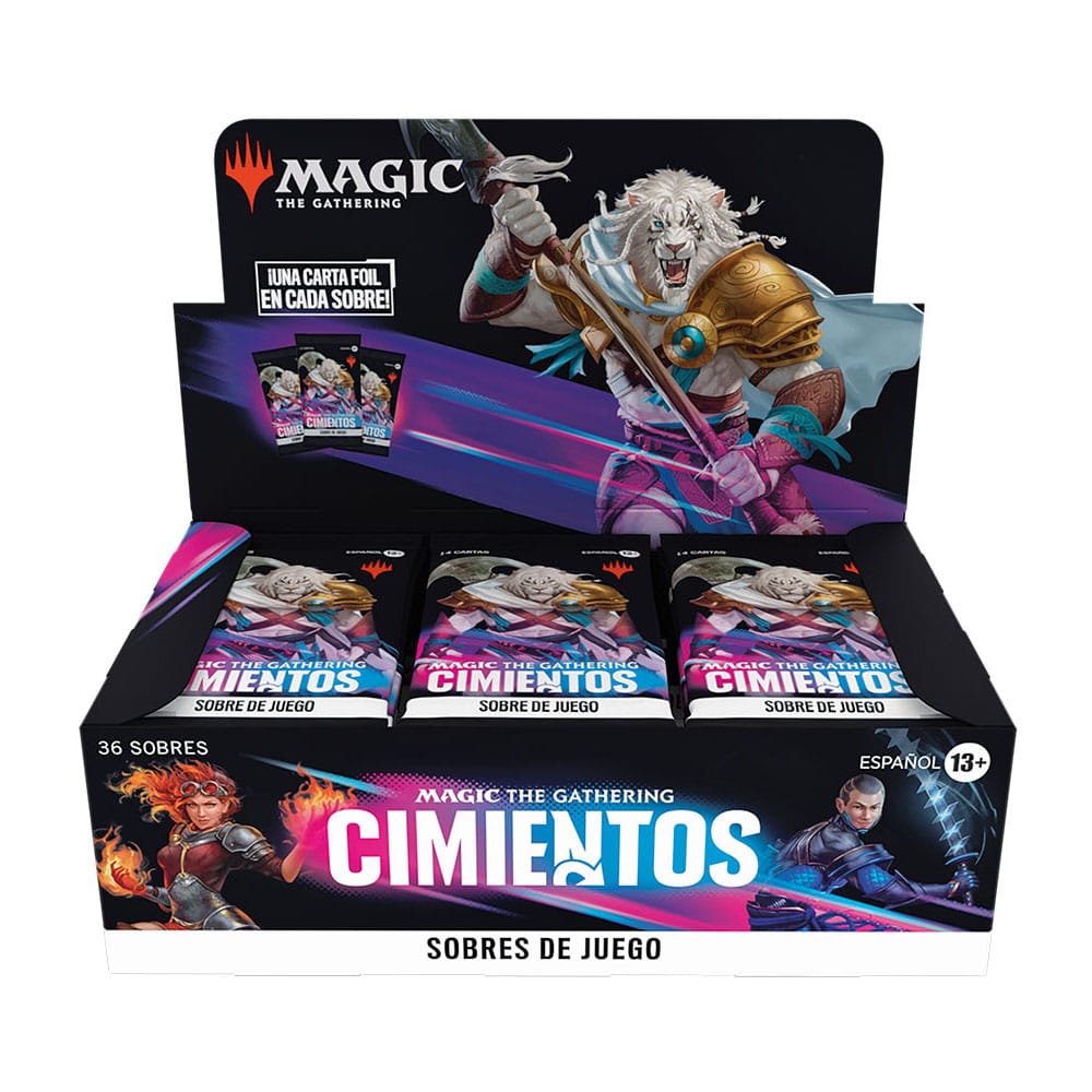 Magic the Gathering Cimientos Play-Booster Display (36) spanisch - Preorder - ETA: 08.05.2025
