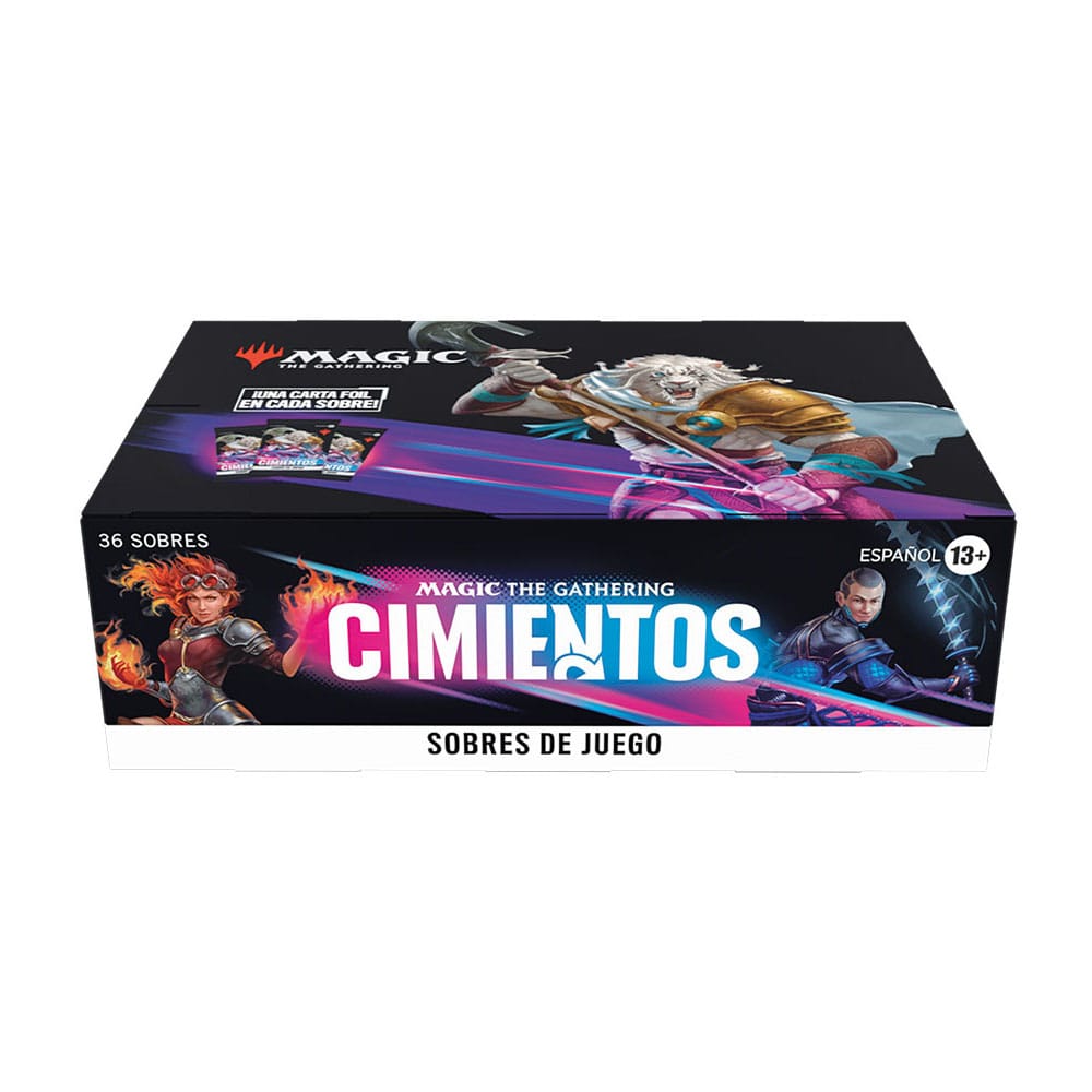 Magic the Gathering Cimientos Play-Booster Display (36) spanisch - Preorder - ETA: 08.05.2025