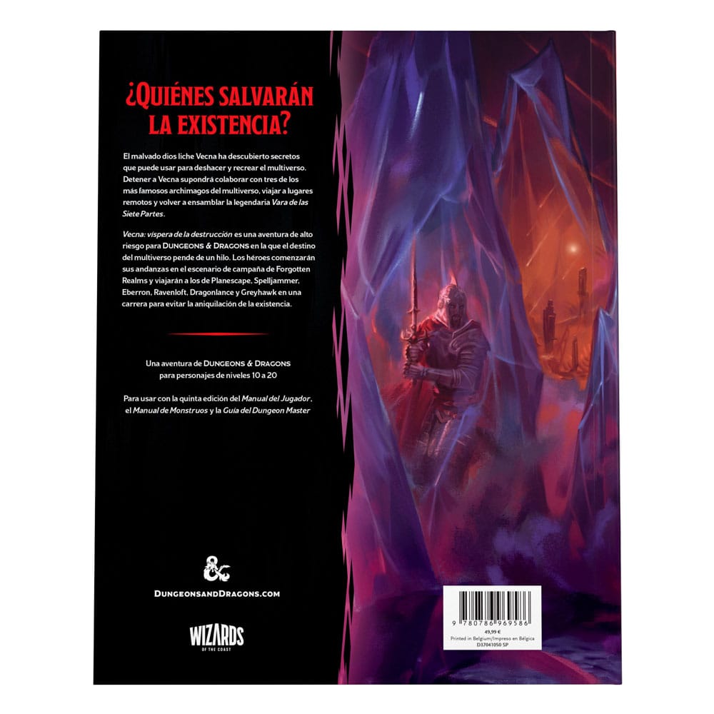Dungeons & Dragons RPG Abenteuer Vecna: Víspera de la Destrucción spanisch - Versand: 5-7 Tage nach Bestellung