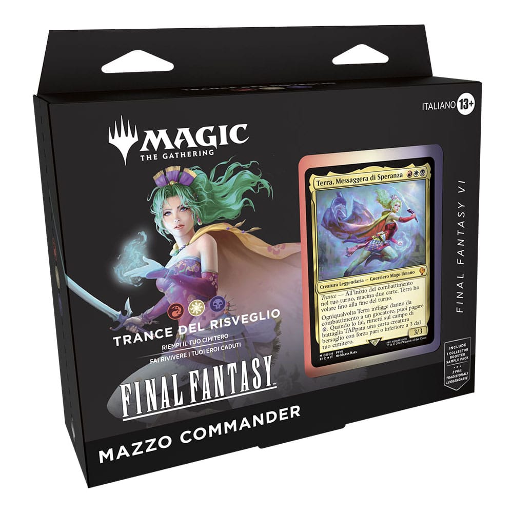 Magic the Gathering Final Fantasy Commander-Decks Display (4) italienisch - Versand: 5-7 Tage nach Bestellung