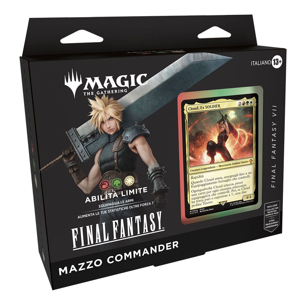 Magic the Gathering Final Fantasy Commander-Decks Display (4) italienisch - Versand: 5-7 Tage nach Bestellung