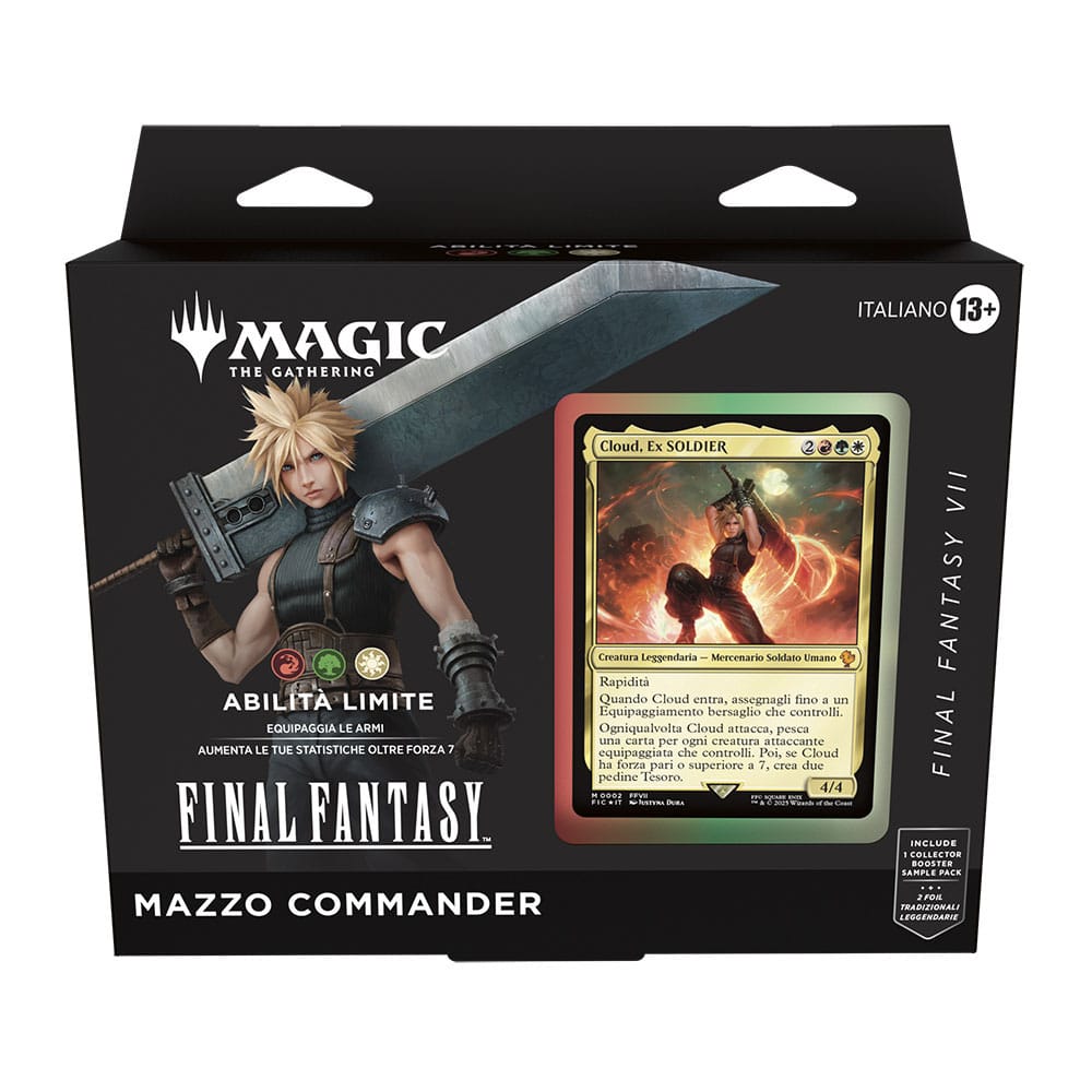 Magic the Gathering Final Fantasy Commander-Decks Display (4) italienisch - Versand: 5-7 Tage nach Bestellung