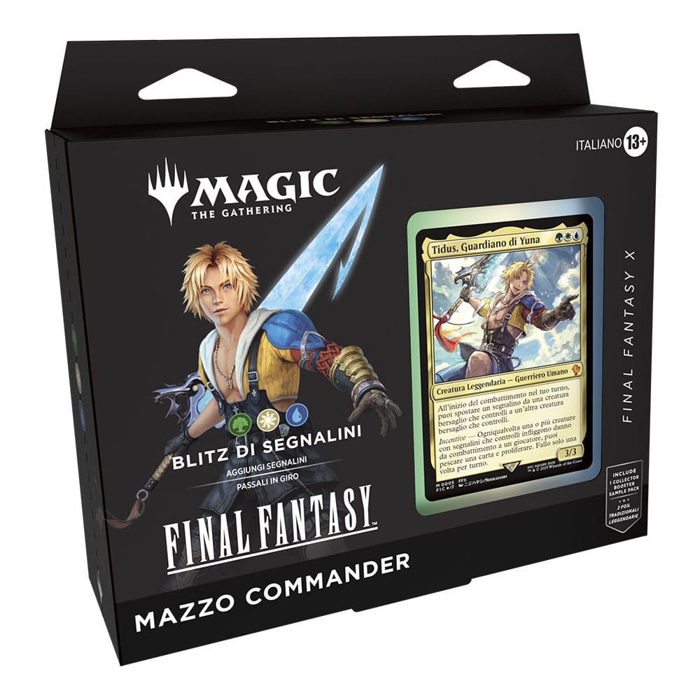 Magic the Gathering Final Fantasy Commander-Decks Display (4) italienisch - Versand: 5-7 Tage nach Bestellung